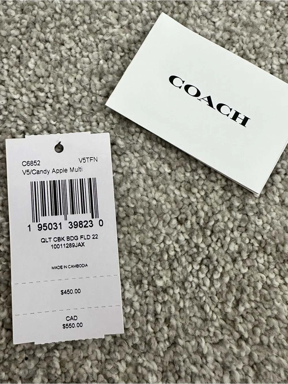 Coach Women's Field Tote 22